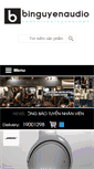Mobile Screenshot of binguyenaudio.com